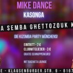 „Kasonga“ – Kizomba Party-Event in München mit Bachata in separatem Raum!